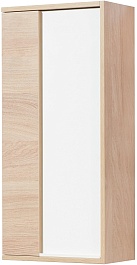 Акватон Шкаф подвесной Бостон 40 белый глянцевый, дуб эврика – фотография-1